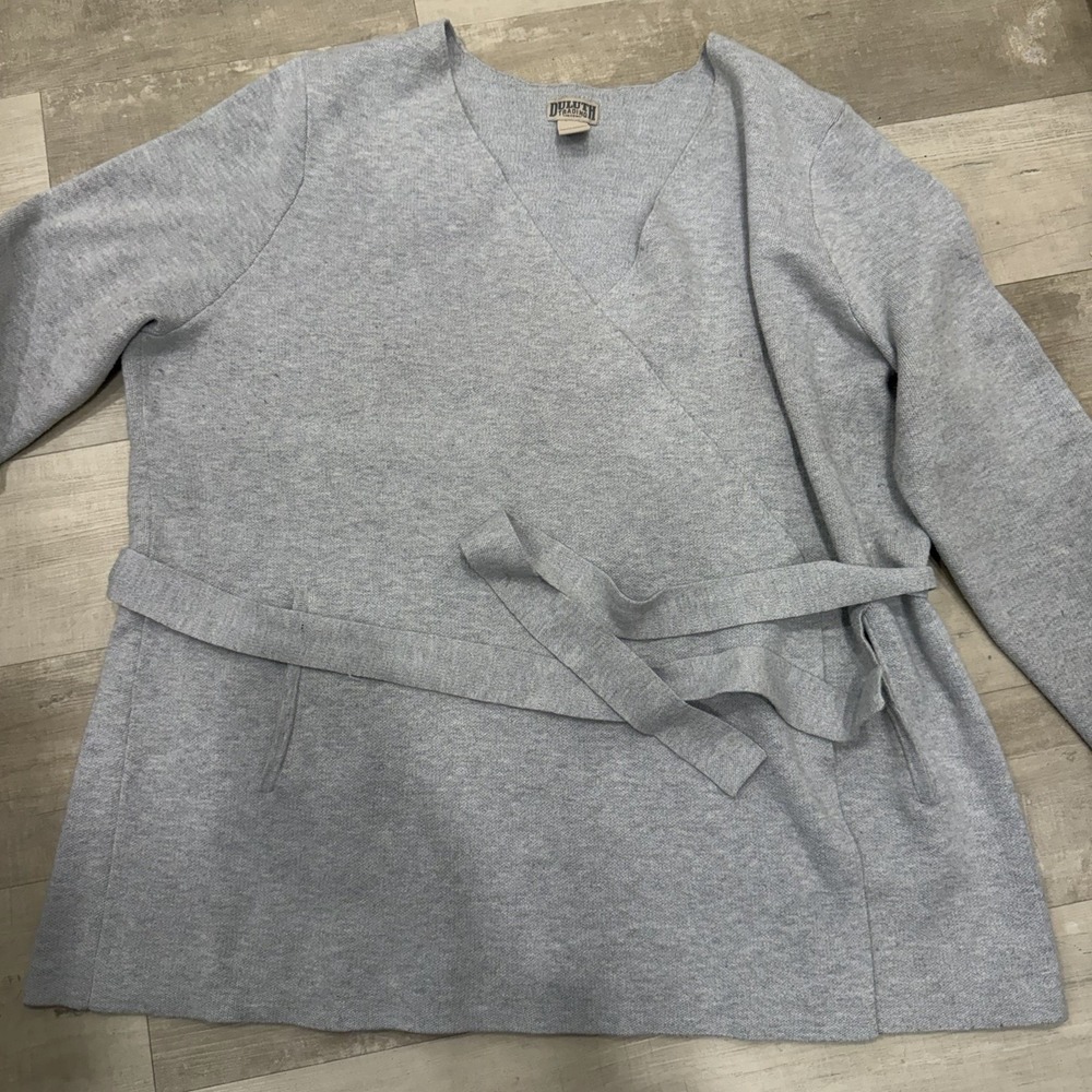 Duluth Women's Size XXL  Nonstop Convertible Sweater Cardi-Wrap Wool Blend